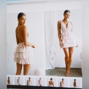 new with tags ballet pink cocktail dress 🎀